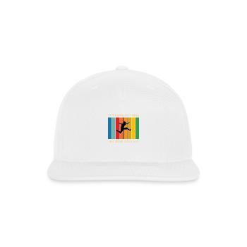 Don't Risk Any Thing, You Risk Even All - Snapback Baseball Cap - white - Front