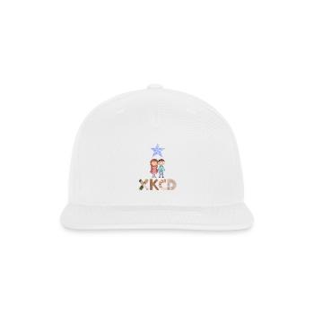 xkcd - Snapback Baseball Cap - white - Front