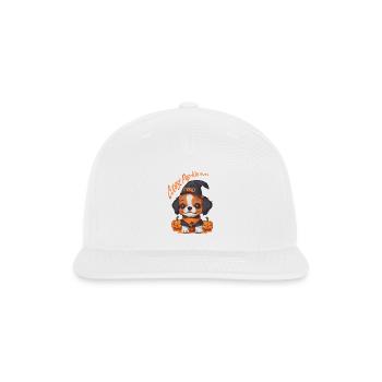 Cutest Pup Kin Ever - Snapback Baseball Cap - white - Front