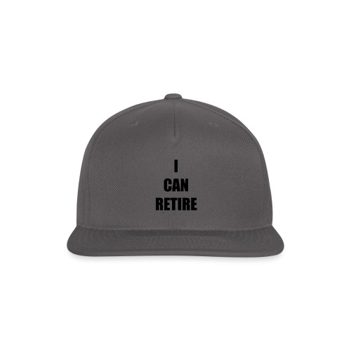retire - Snapback Baseball Cap