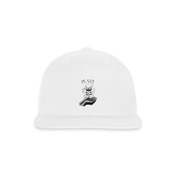 Plant Seeds of Kindness - Snapback Baseball Cap - white - Front
