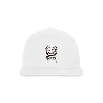 Quirky, Bold & Hilarious - Snapback Baseball Cap - white - Front