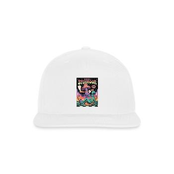 STUHEROOR | Power, Purpose & Apparel with Impact - Snapback Baseball Cap - white - Front
