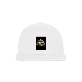 Motivational & Comfy Tee - Snapback Baseball Cap - white - Front