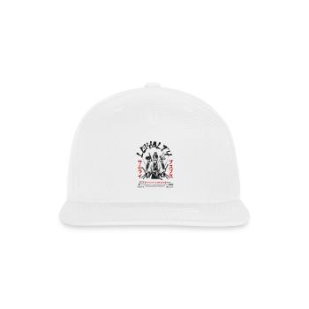 Honor and Brave - Snapback Baseball Cap - white - Front