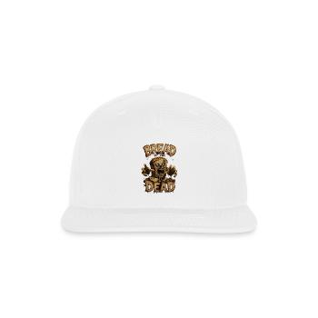Bread of the Dead - Zombie Bread Monster Funny Hor - Snapback Baseball Cap - white - Front