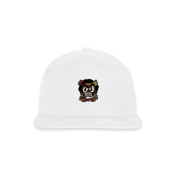 Dreams and Dollars Cartoon Kid - Snapback Baseball Cap - white - Front