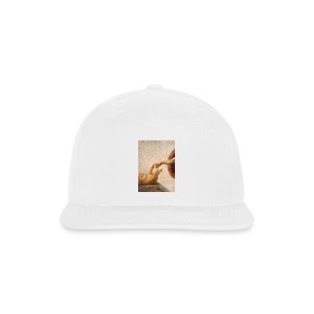 La création de Cat - Casquette de baseball Snapback - blanc - Devant