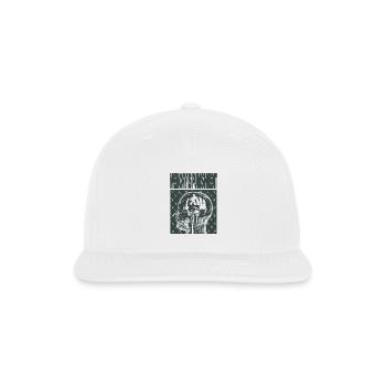 Mindscape Brain Glyph - Snapback Baseball Cap - white - Front