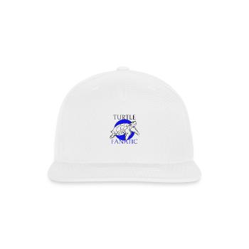 Marine Conservation - Snapback Baseball Cap - white - Front