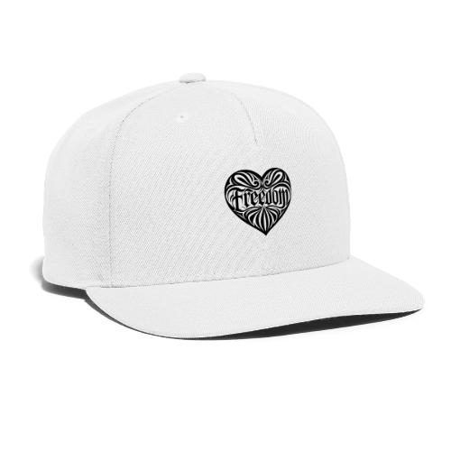 FREEDOM in Heart - Snapback Baseball Cap