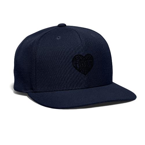 FREEDOM in Heart - Snapback Baseball Cap