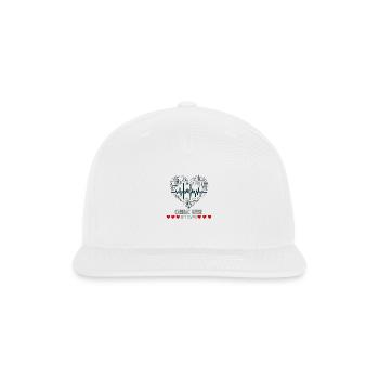 Cardiac Nurse Life Saver - Snapback Baseball Cap - white - Front