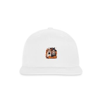 Besties - Snapback Baseball Cap - white - Front