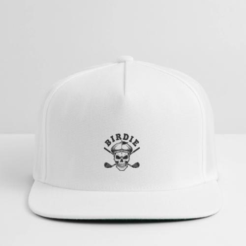 BIRDIE Skull - Golf Player Gift Tee Edgy Skeleton - Snapback Baseball Cap