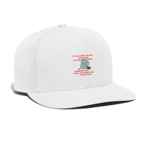 Elephant in the Room Meme - Snapback Baseball Cap