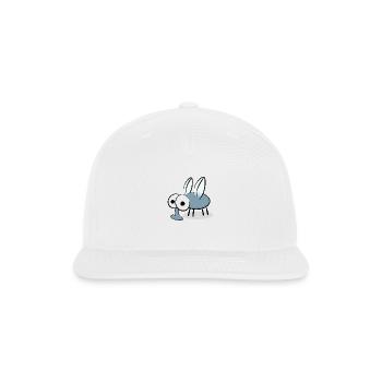 Cartoon mosquito - Snapback Baseball Cap - white - Front