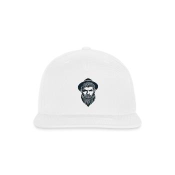 Stay Sharp - Snapback Baseball Cap - white - Front
