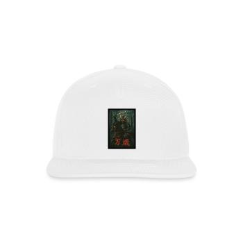 The Samurai of Honor - Snapback Baseball Cap - white - Front