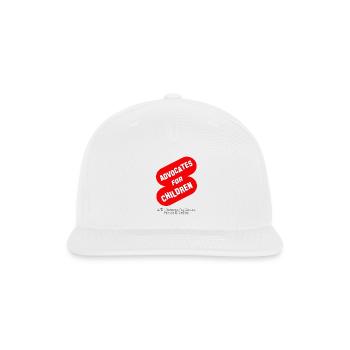 AFC Red Flash Sign - Snapback Baseball Cap - white - Front