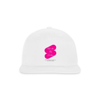 AFC Flash Sign PINK - Snapback Baseball Cap - white - Front