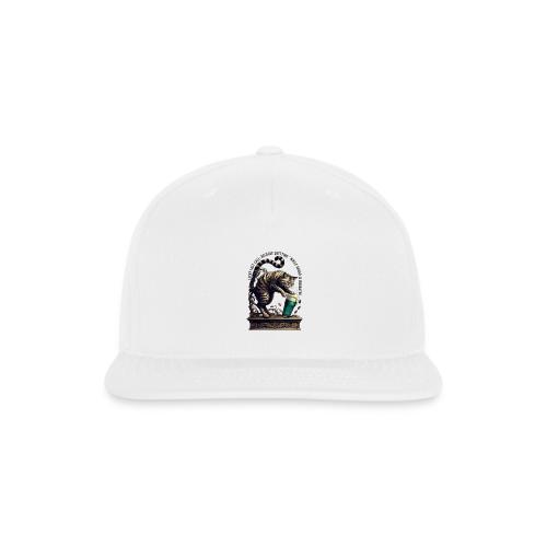 Lucky Last Call Cat Graphic Tee - Snapback Baseball Cap