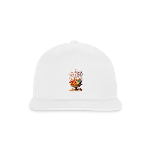 Snack Dealer Extraordinaire Tee, Mum Gift - Snapback Baseball Cap