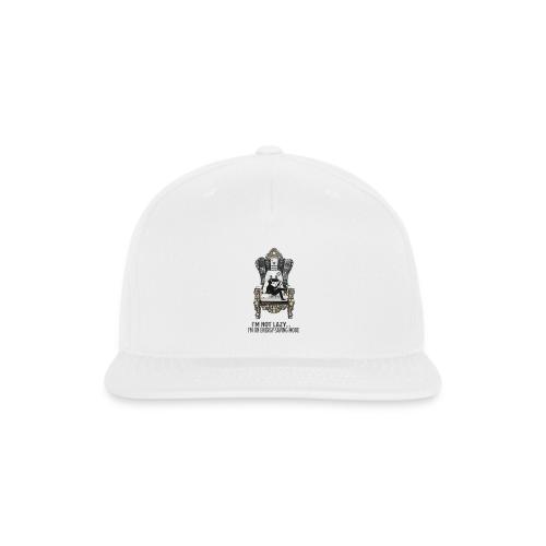 Remote Throne Procrastinator T Shirt, Dad Gift - Snapback Baseball Cap