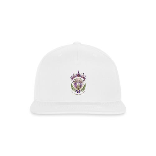 Spring Meadow Crown Tee, Cottagecore Renewal Gift - Snapback Baseball Cap