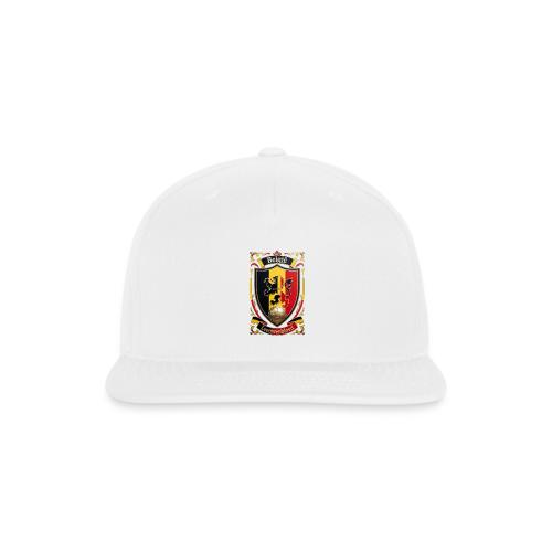 Belgium Lion Crest T-Shirt, Belgian Flag Gift - Snapback Baseball Cap