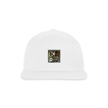 Abstract Art New Age - Snapback Baseball Cap - white - Front