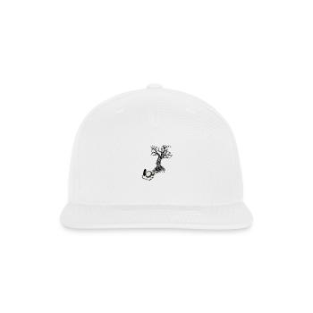 Dead Tree - Snapback Baseball Cap - white - Front