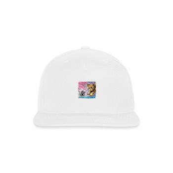 Surprised Encounter - Snapback Baseball Cap - white - Front