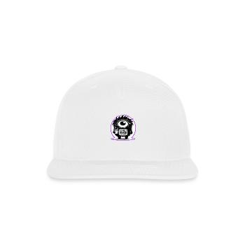 I'm Not A Morning Person, I'm A Monster - Snapback Baseball Cap - white - Front