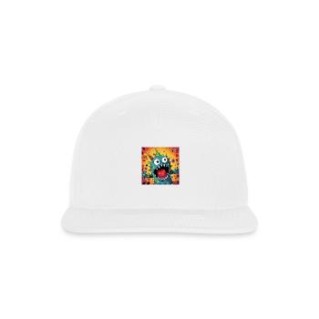 A Surprised Creation - Snapback Baseball Cap - white - Front