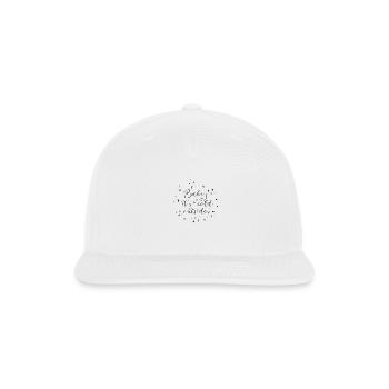 Baby it is cold outside - Snapback Baseball Cap - white - Front