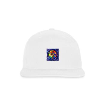 Vortex Seed - Snapback Baseball Cap - white - Front