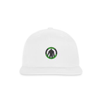 Bigfoot Social Distancing World Champion - Snapback Baseball Cap - white - Front