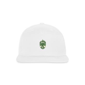 Bigfoot Hide Seek World Champion - Snapback Baseball Cap - white - Front