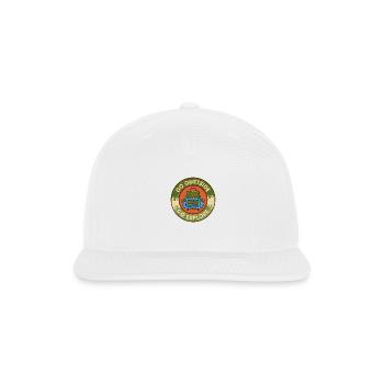 Go Outside and Explore - Snapback Baseball Cap - white - Front