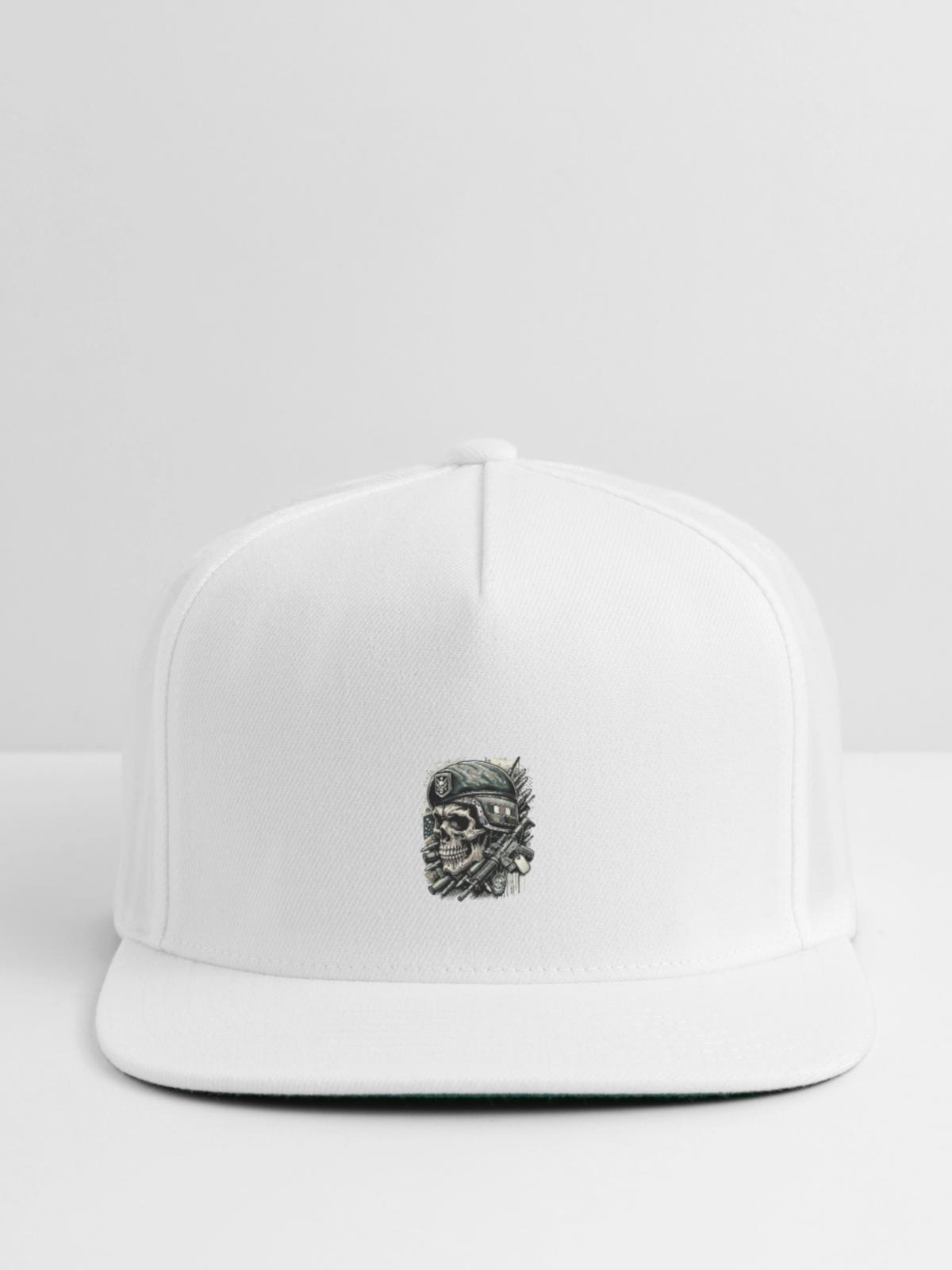 Guardian of Freedom - Snapback Baseball Cap - white - Front