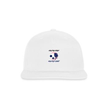Marine Conservation - Snapback Baseball Cap - white - Front