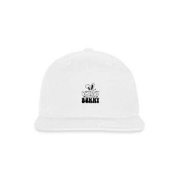 Easter egg cutest bunny - Snapback Baseball Cap - white - Front
