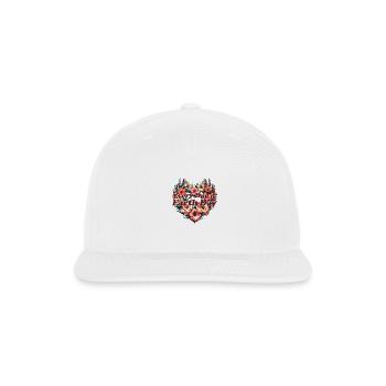 Every Day is Earth Day - Snapback Baseball Cap - white - Front