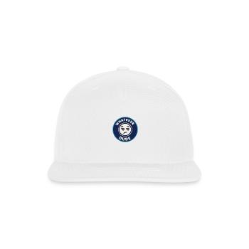 Whatever Dude - Snapback Baseball Cap - white - Front