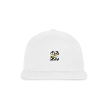 ¡Olé Guac and Margaritas Fiesta! - Snapback Baseball Cap - white - Front
