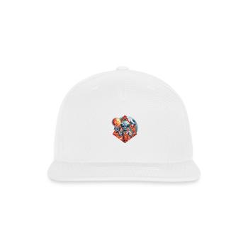 IlluminET103 - Snapback Baseball Cap - white - Front