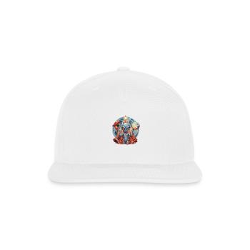 IlluminET102 - Snapback Baseball Cap - white - Front