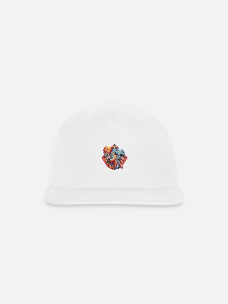 IlluminET104 - Snapback Baseball Cap - white
