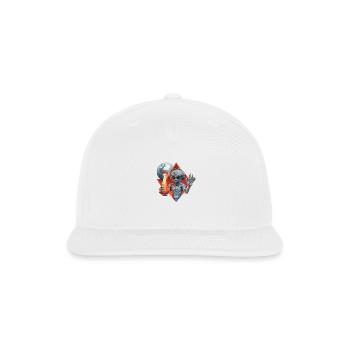 IlluminET101 - Snapback Baseball Cap - white - Front
